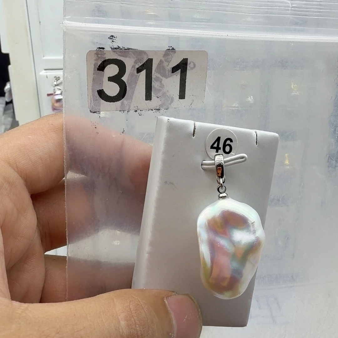 颈饰合金淡水珍珠