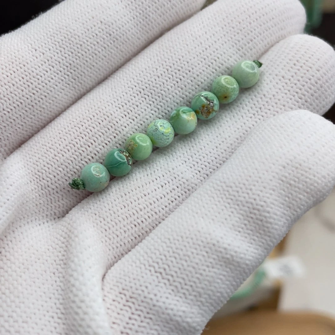绿松石未镶嵌福利米珠配珠卡5,5