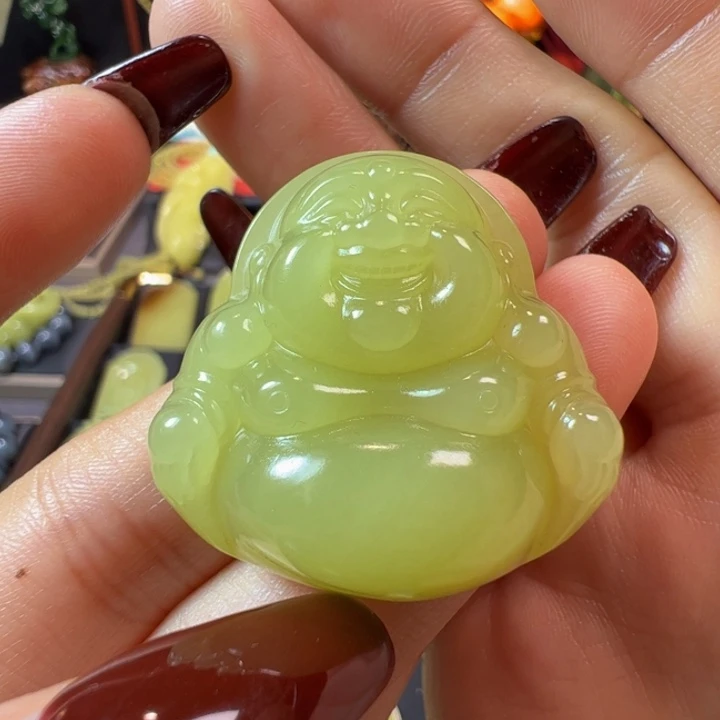 和田玉(黄玉)未镶嵌颈饰