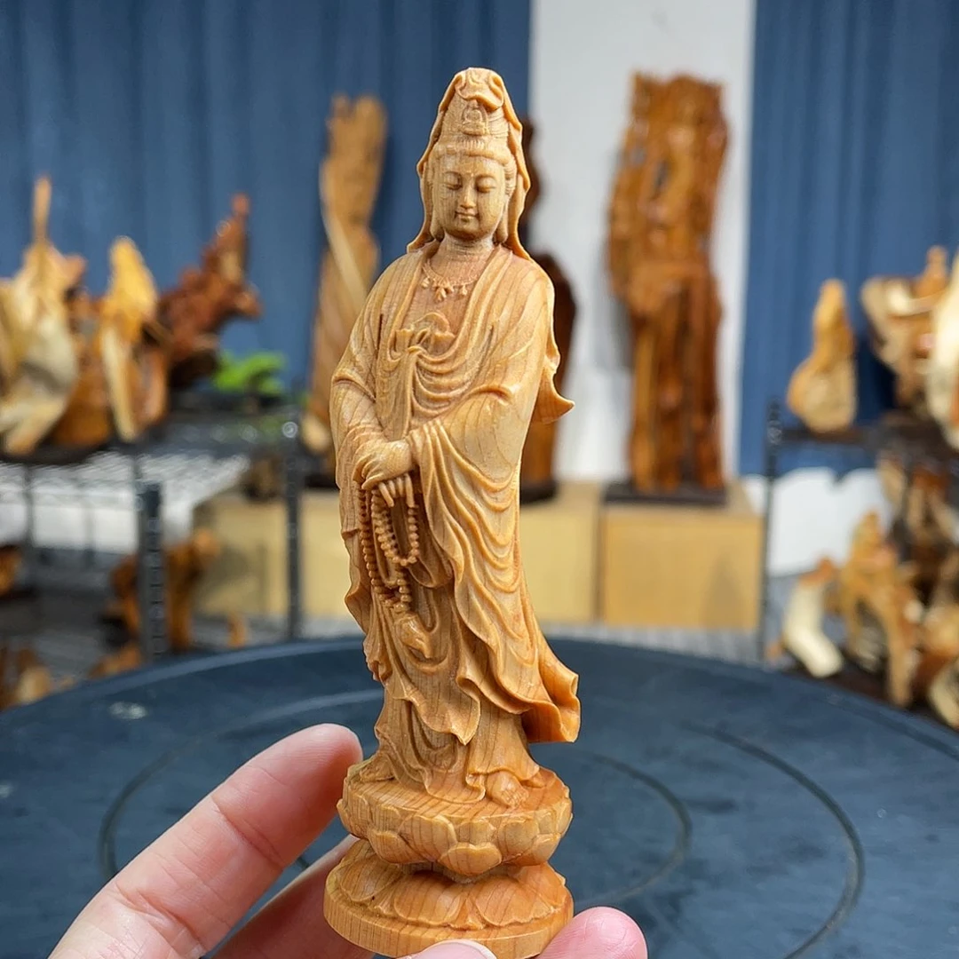 柏木（崖柏）手把件