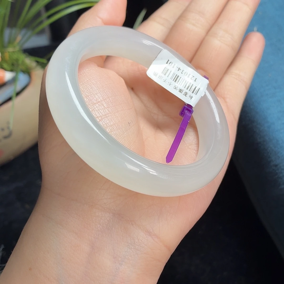 和田玉未镶嵌手镯5758