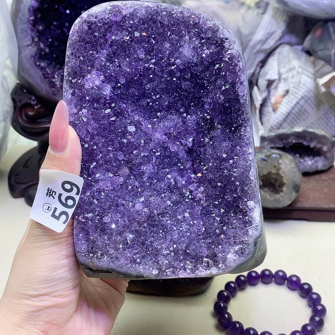 未镶嵌紫晶大型摆件（非配饰）