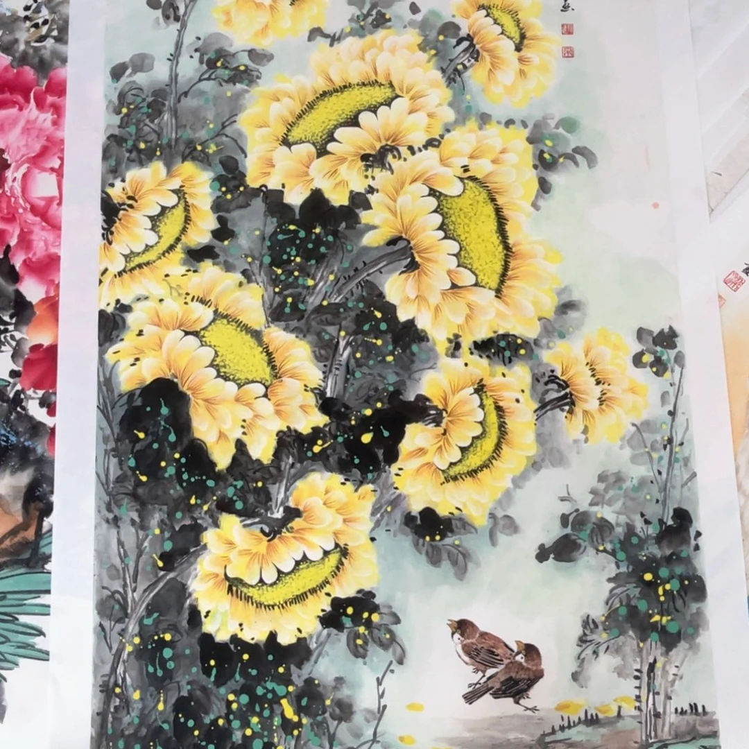 国画宋成武老师作品欣赏