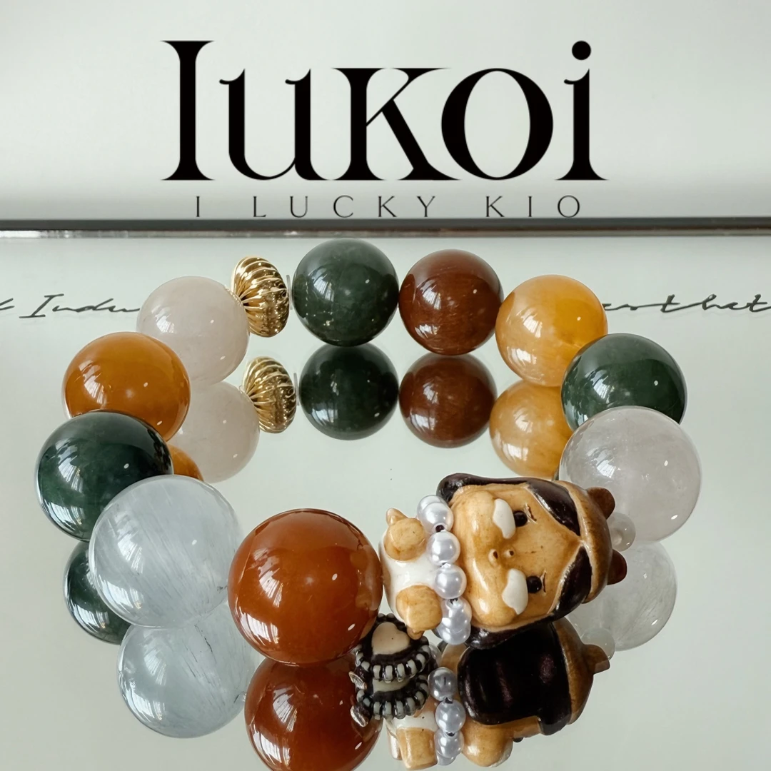 合成金属石英石手链 ｜IUKOI ｜兔毛｜哭娃｜