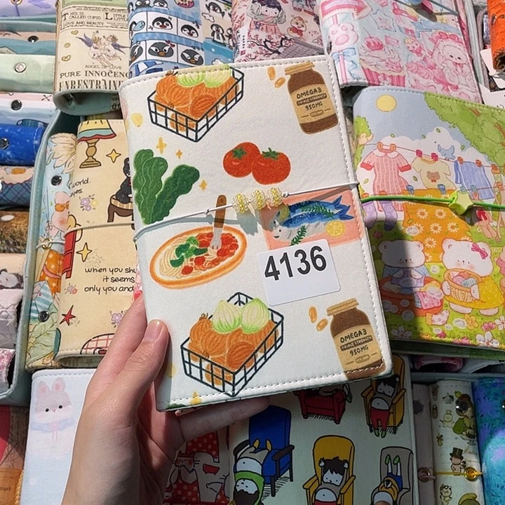 织绣a6活页不送纸4136