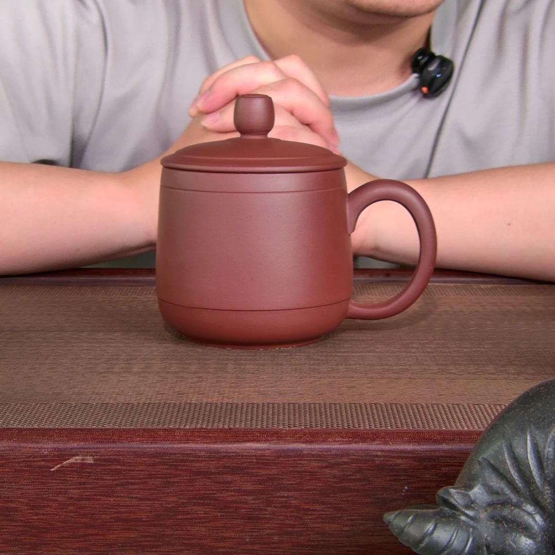 茶杯紫砂高货放漏