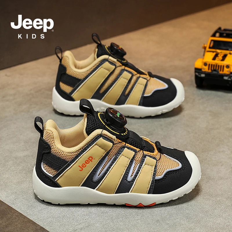 jeep童鞋男童2025新款秋季户外休闲鞋子春秋款轻便儿童运动鞋女童