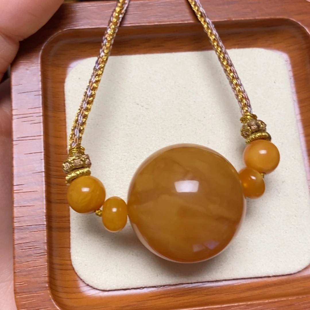 【闪购商品】未镶嵌颈饰蜜蜡项链