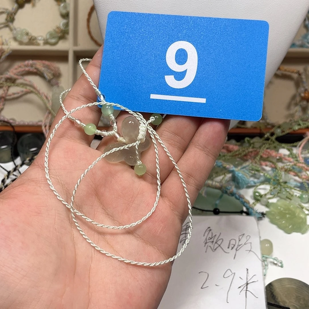 合金蛇纹石玉手链