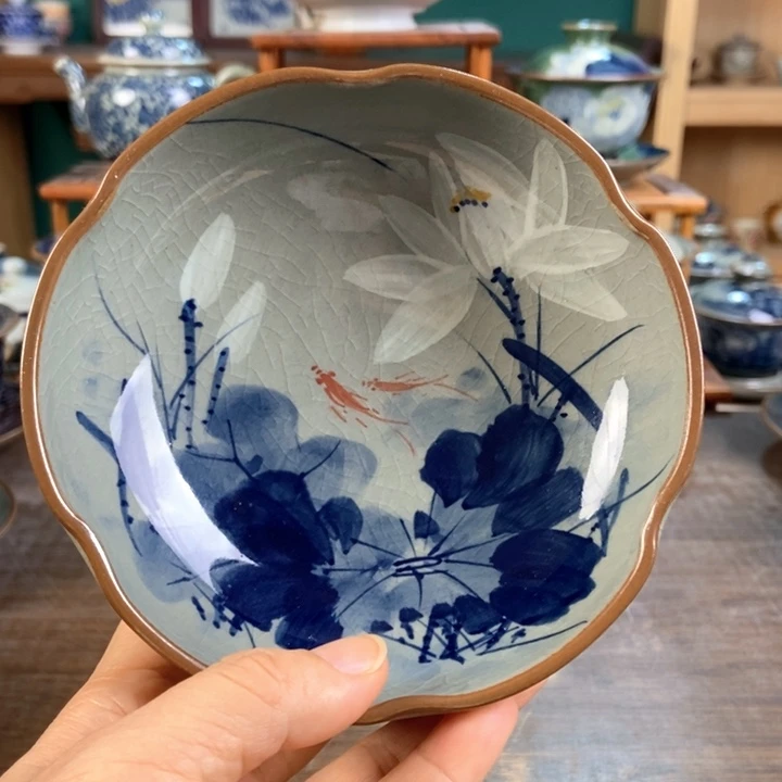 瓷片手工制作工艺精湛等