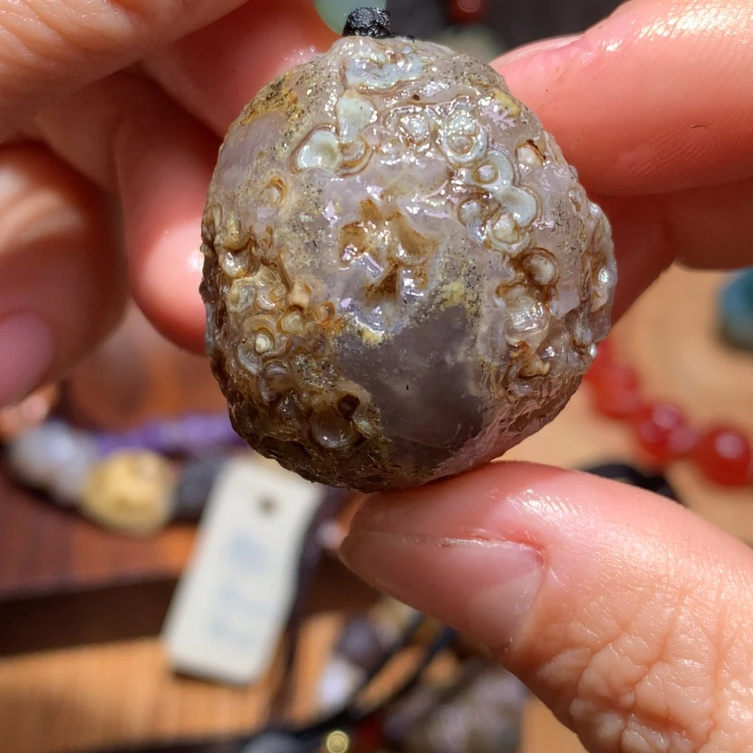 未镶嵌玛瑙/玉髓珠宝半成品