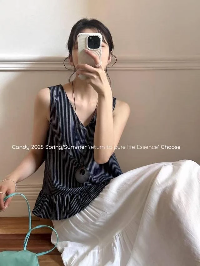 7379 韩系时尚百搭休闲上衣