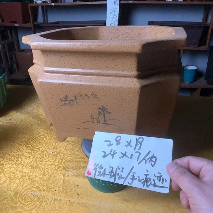 紫砂花盆紫砂花盆