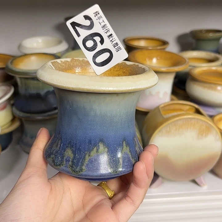 开****景德镇陶瓷盆 满30包邮 口7