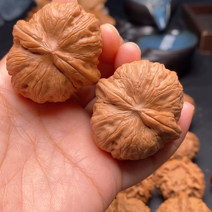 文玩核桃把件元宝42尺