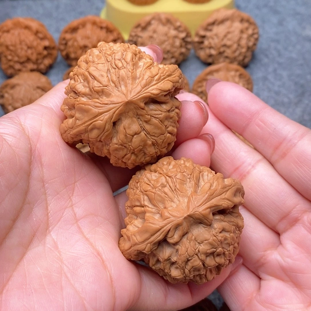 文玩核桃把件精品龙鼎52全品重66克