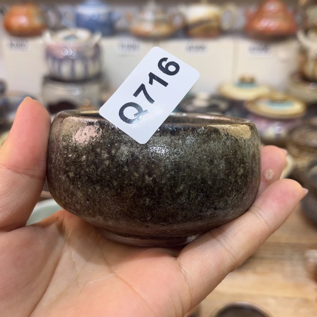 白泥茶杯米*奇陶瓷艺术