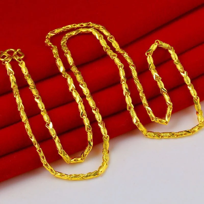 时尚百搭年年有鱼小鱼项链