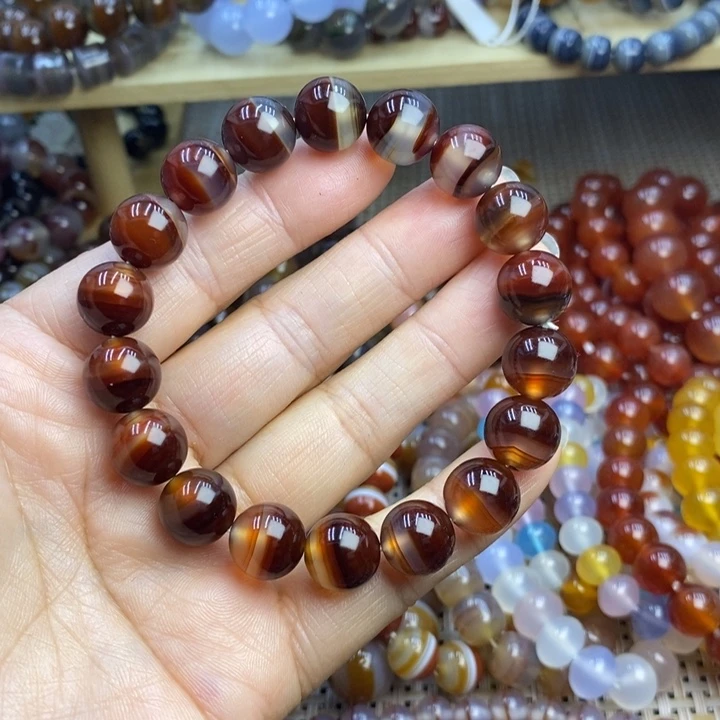 玛瑙/玉髓未镶嵌手链