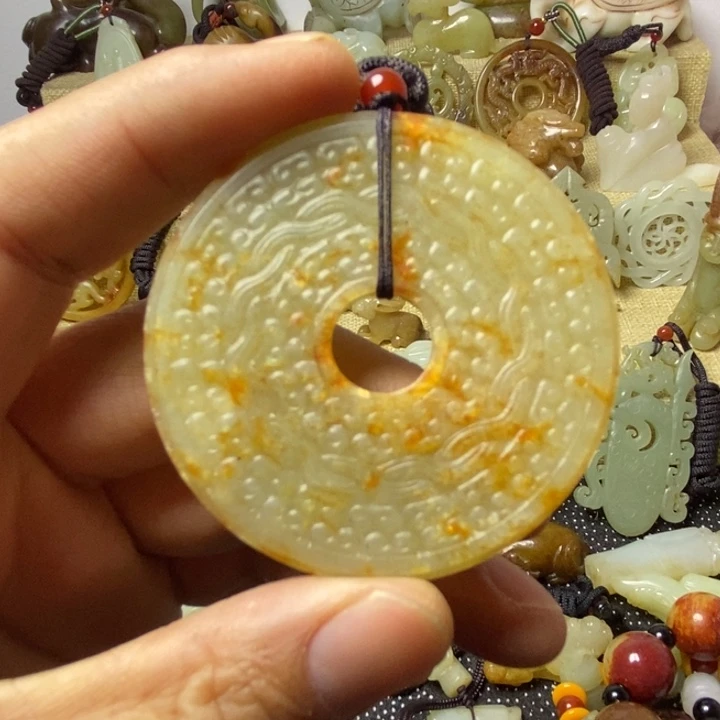 和田玉挂件未镶嵌