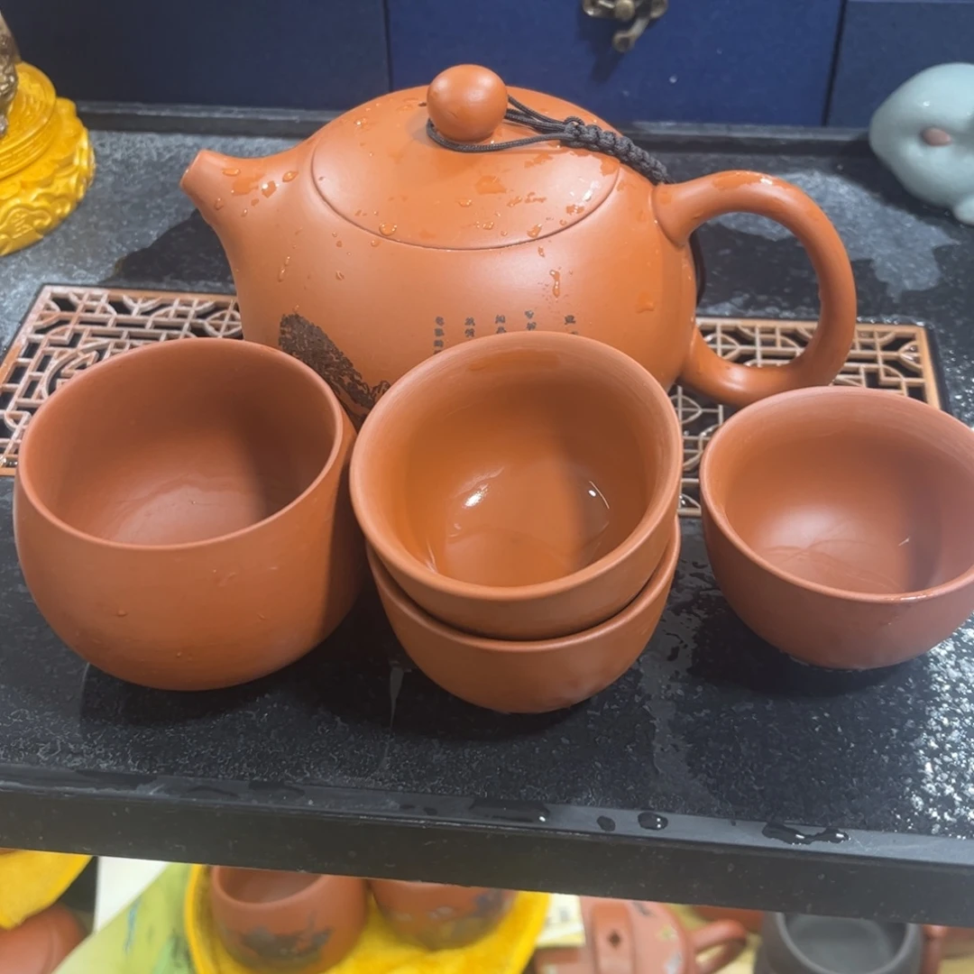 茶杯紫砂紫砂壶一壶4杯