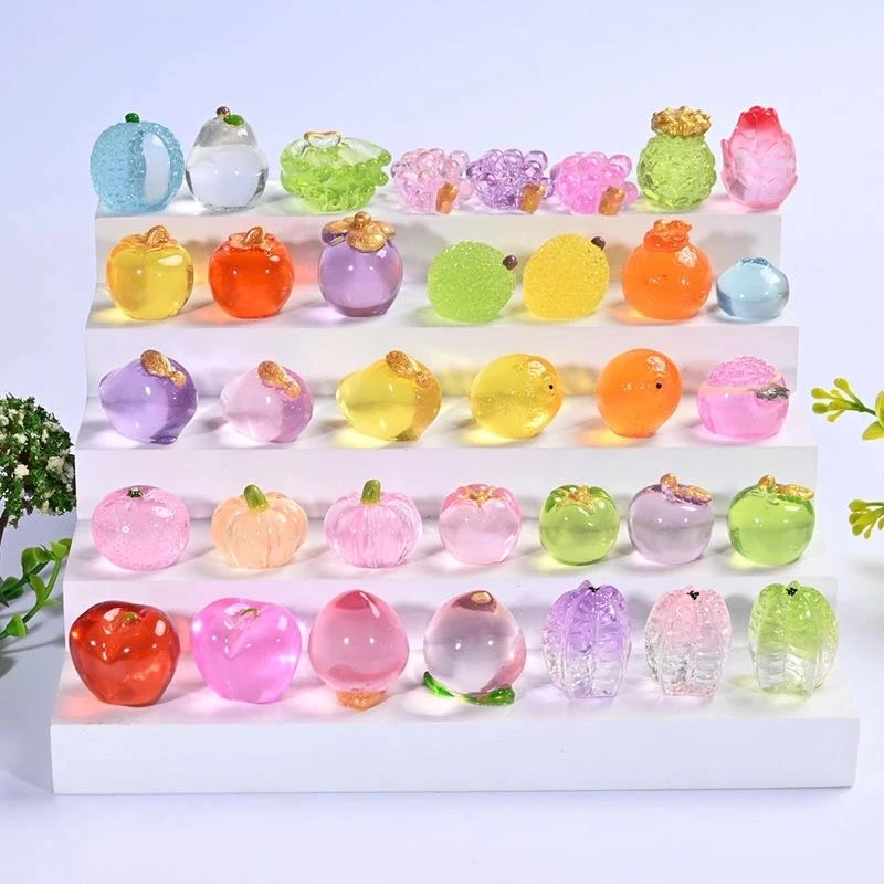 高透大水果【双许愿+对碰】 立体仿真水果创意DIY摆件