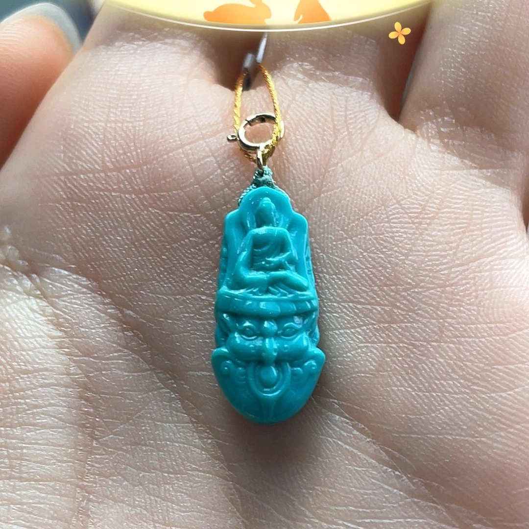 未镶嵌绿松石颈饰