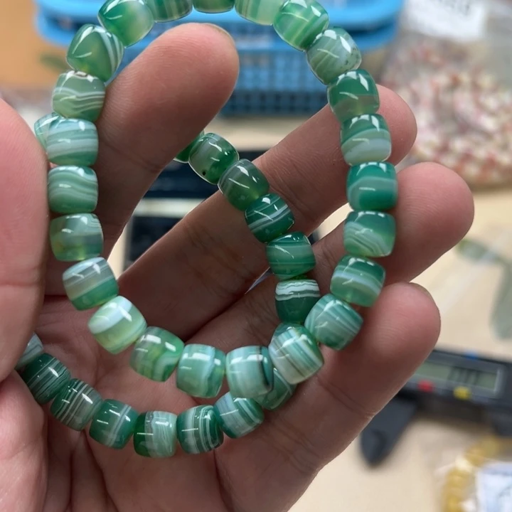 吊坠白玉菩提绿色5480