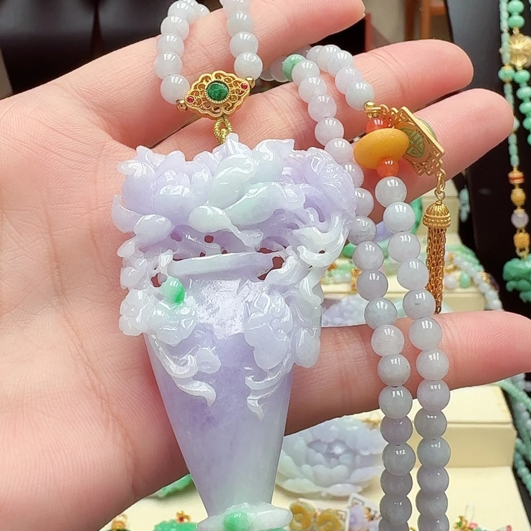 颈饰未镶嵌翡翠翡翠吊坠
