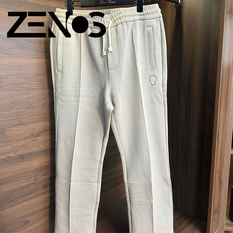 B斯 杏色休闲卫裤时尚百搭