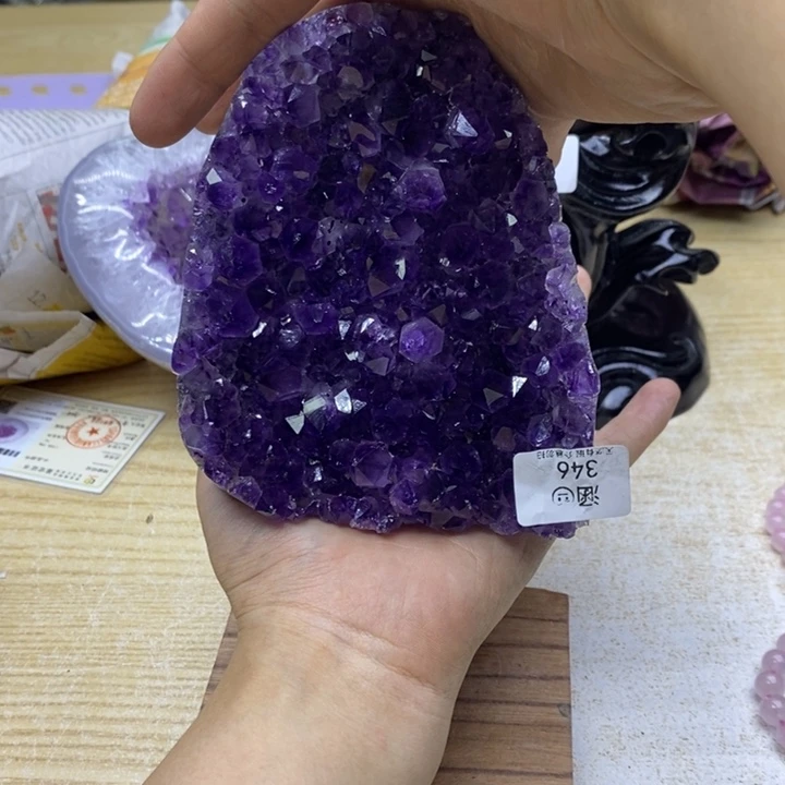 未镶嵌紫晶大型摆件（非配饰）小*北