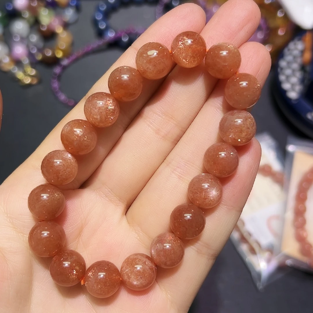 未镶嵌手链长石金太阳11毫米6号