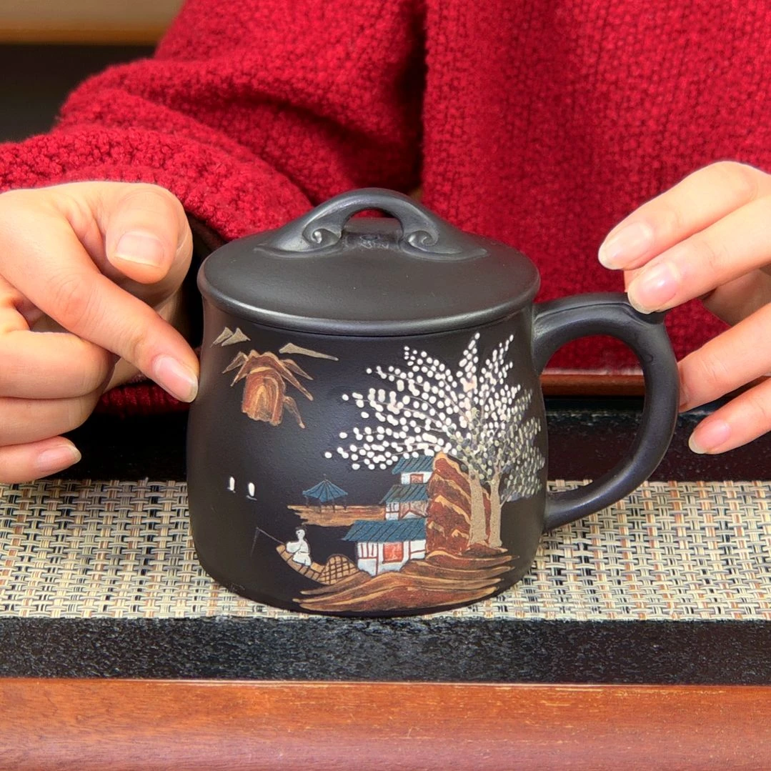 【闪购商品】紫砂茶杯高货放漏
