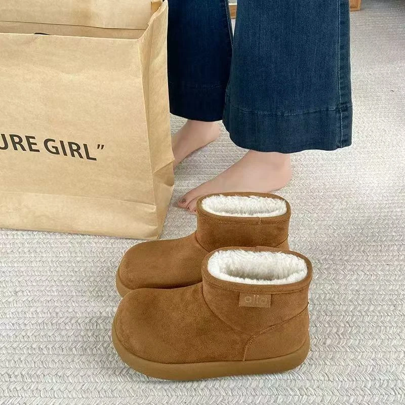 【保国女鞋】新款土豆加绒雪地棉（33-2）