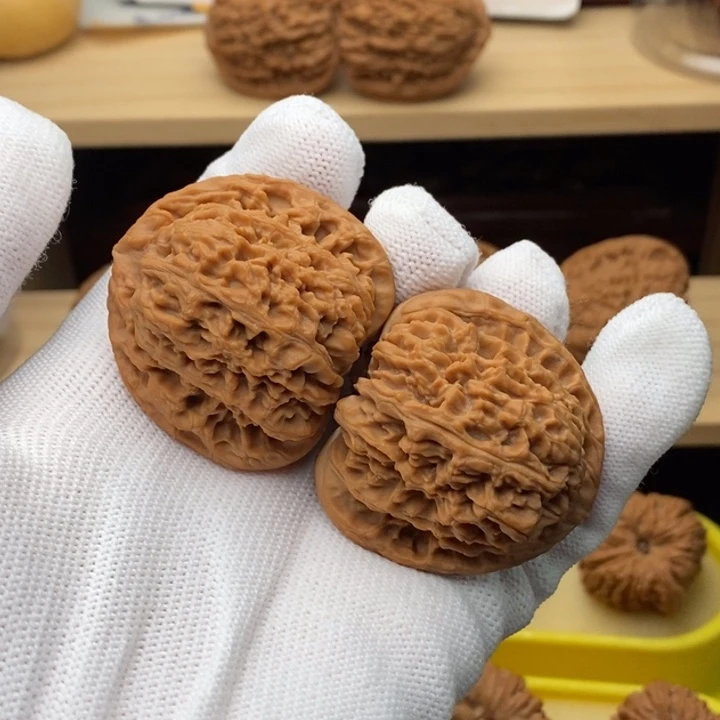 吊坠文玩核桃火*正三角团子毕业42尺2130