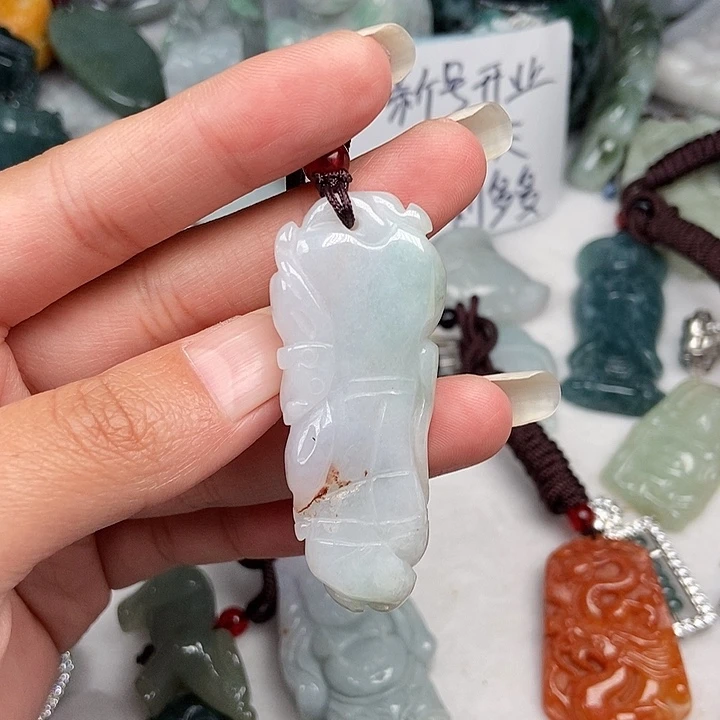 未镶嵌挂件翡翠翡翠