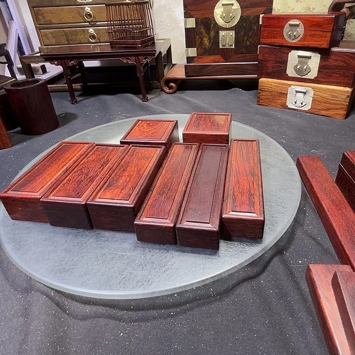 檀香紫檀（小叶紫檀）金*多小叶紫檀8个