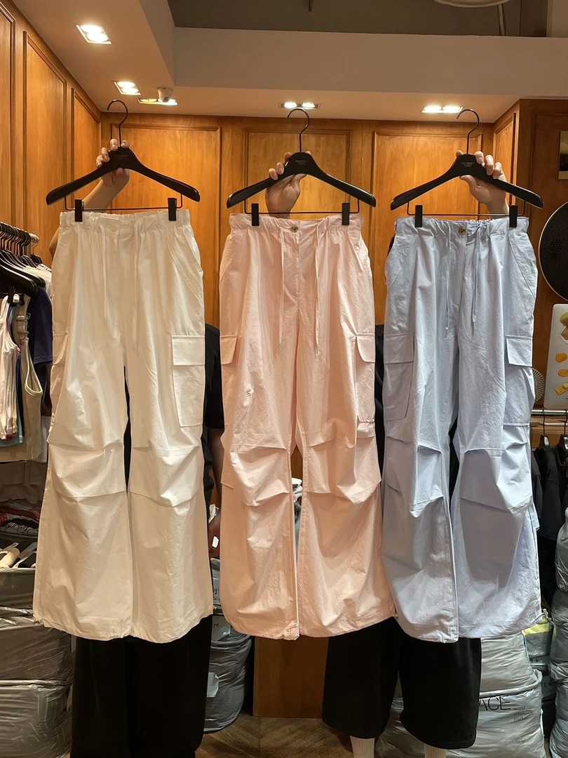 韩国东大门正品代购，GAR褶口袋速干工装裤（bu tui bu huan）