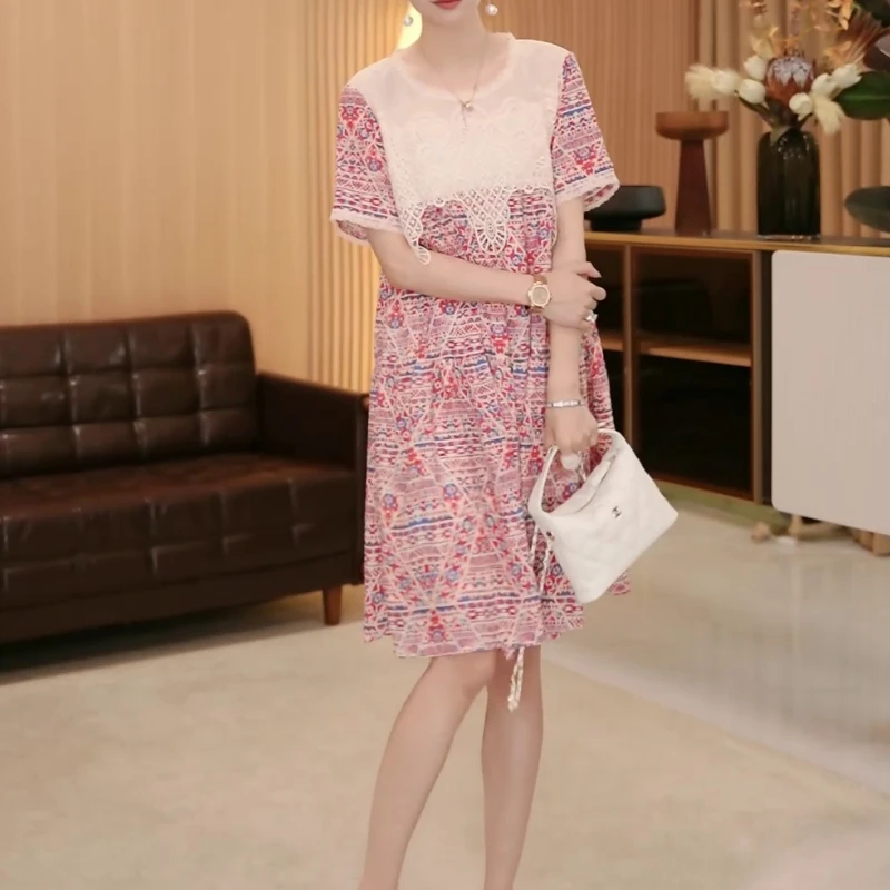 小个子时尚气质显瘦收腰连衣裙女2025夏季新款超好看小众独特裙子