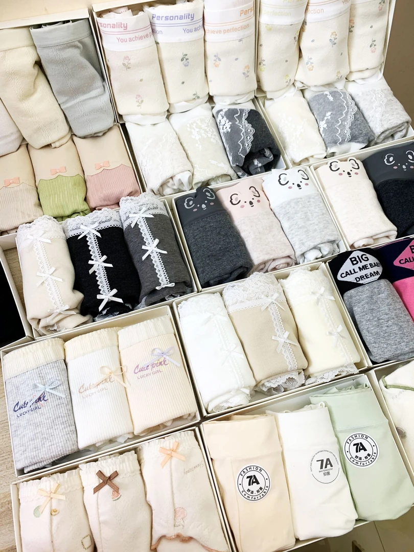 内裤合集看编码下单一组3条柔软舒适透气