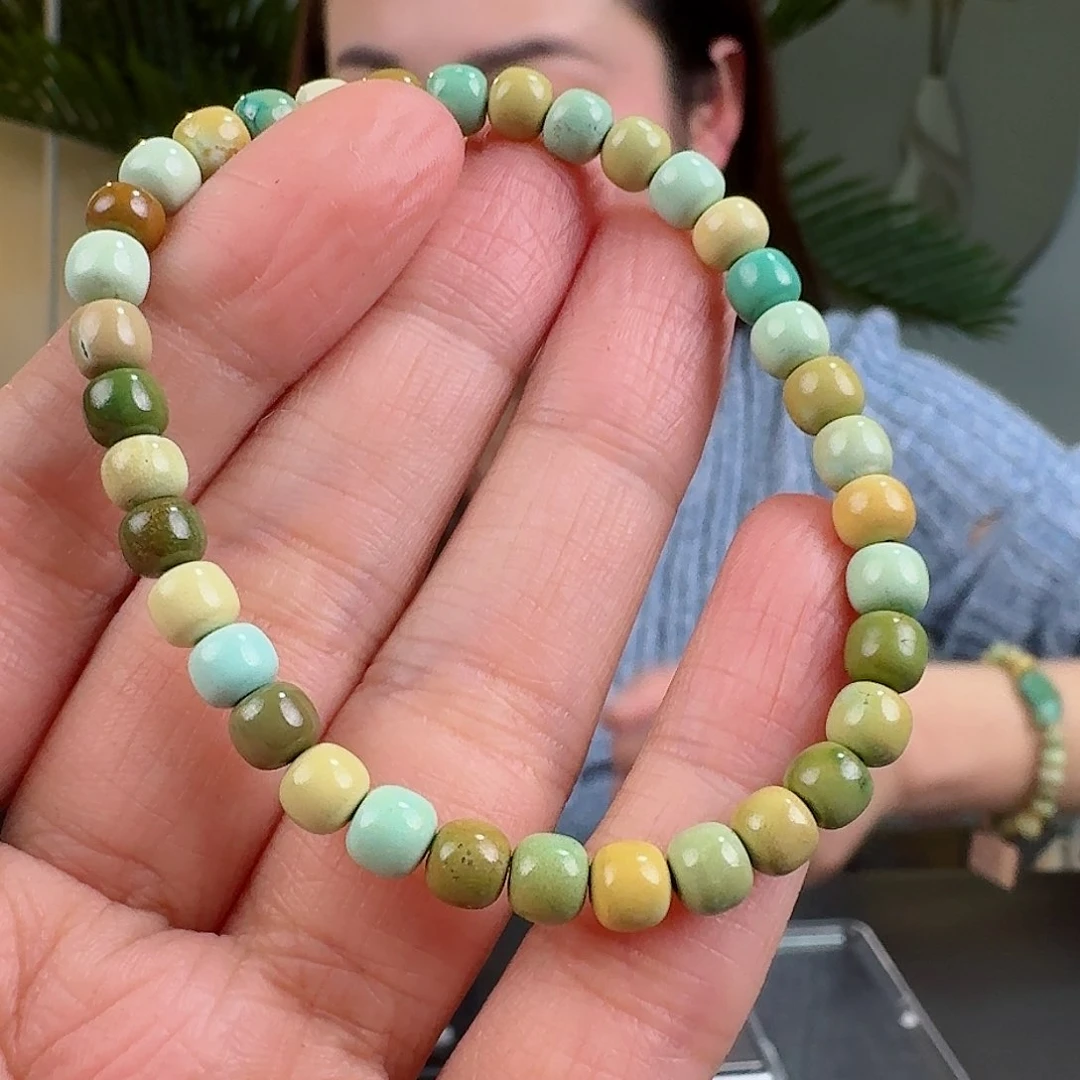 绿松石珠宝奇石未镶嵌