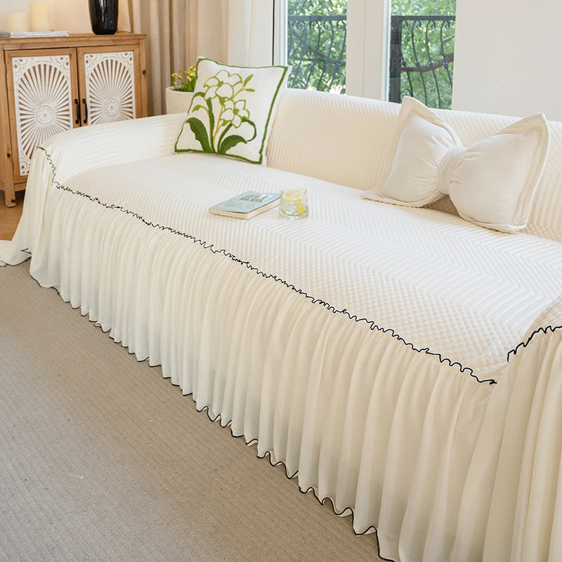 夏季凉感沙发盖布巾2025新款凉感夏天沙发一片式坐垫全盖式沙发套