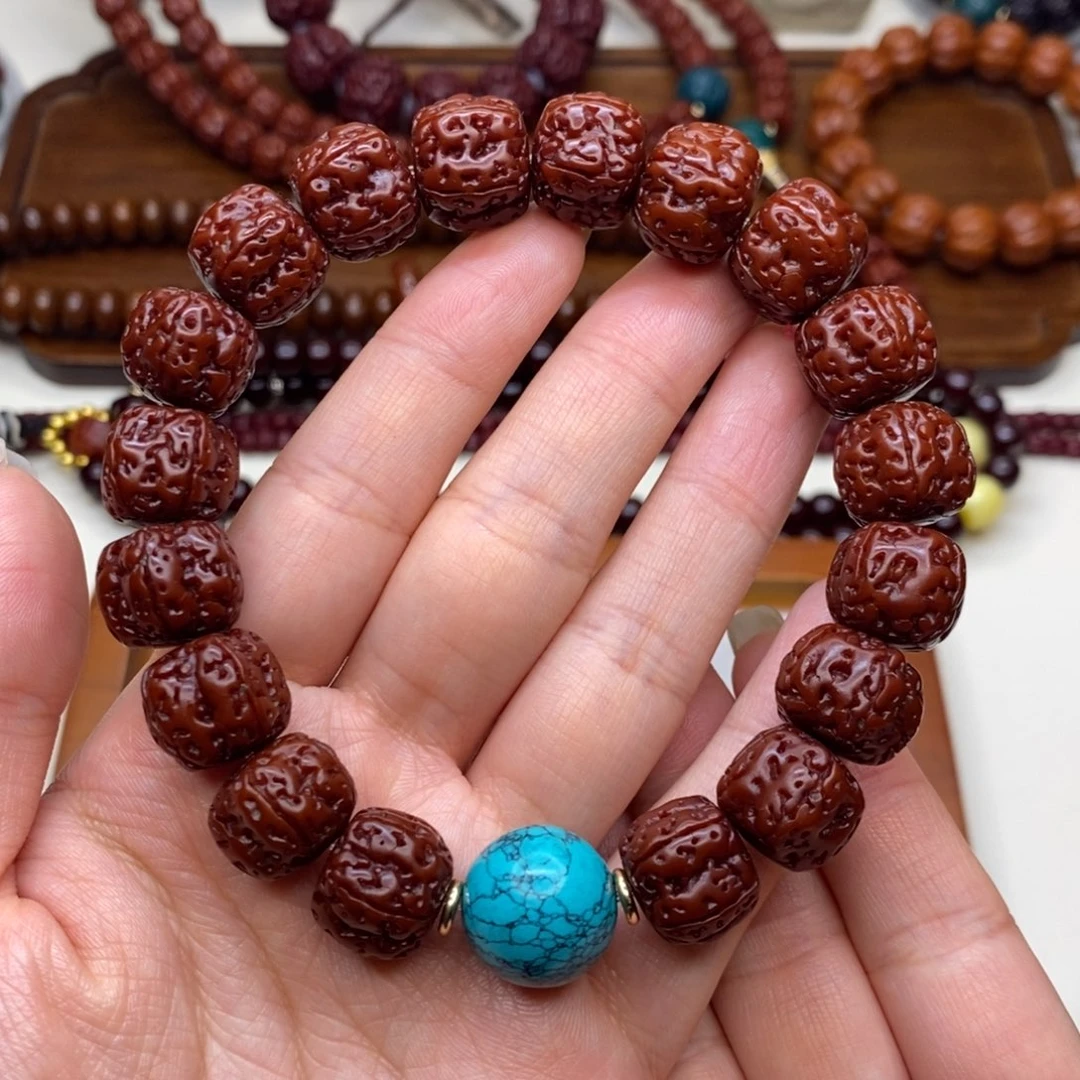 金刚菩提吊坠15帝王花单圈