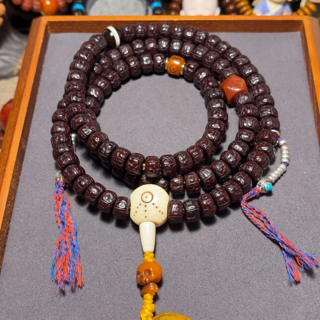 天***真把件金刚菩提老金刚12mm