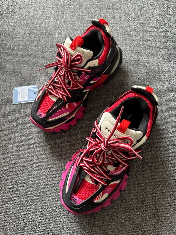 99新 Balenciaga/巴黎世家 36码 track女士老爹鞋