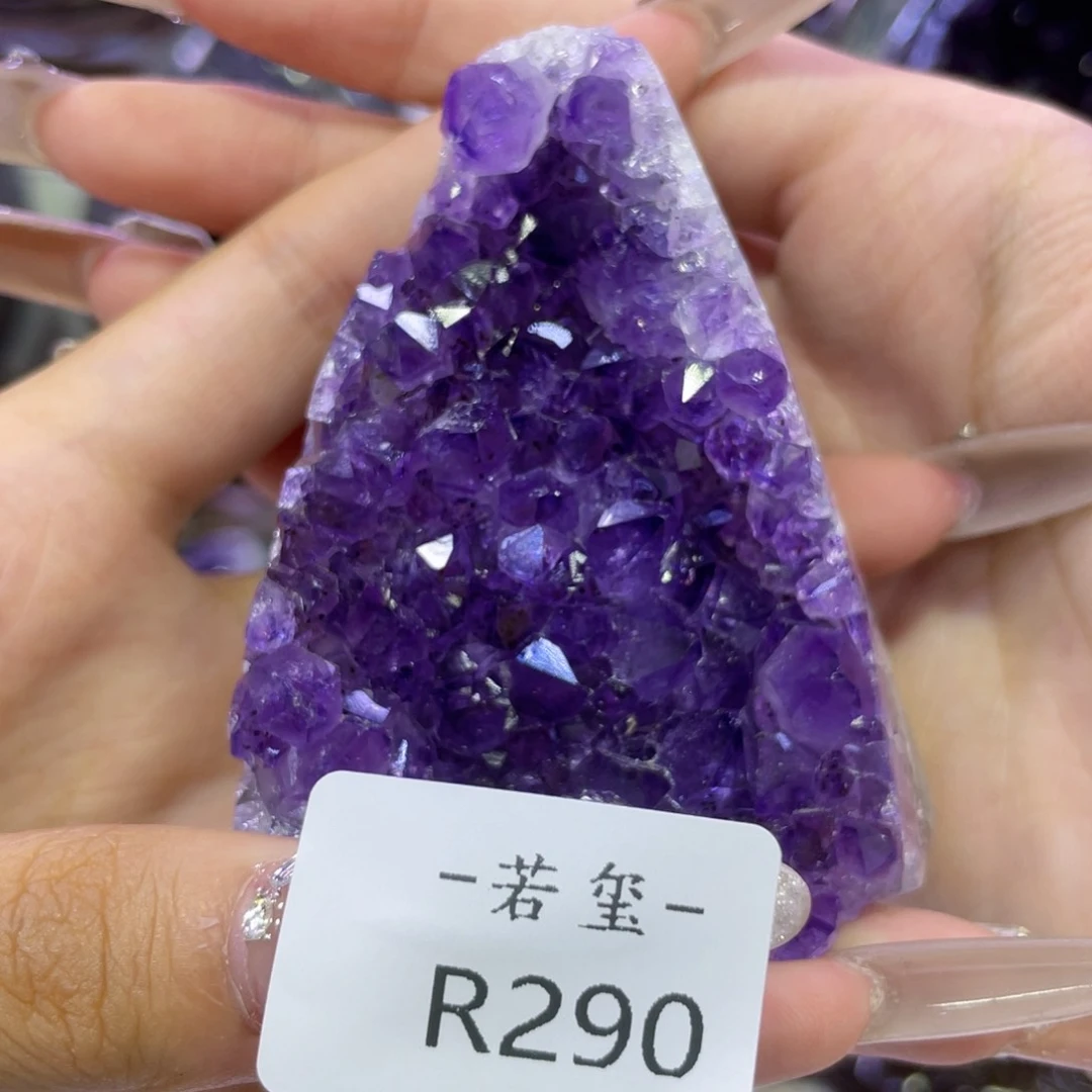 未镶嵌紫晶大型摆件（非配饰）乌拉圭紫水晶摆件S290