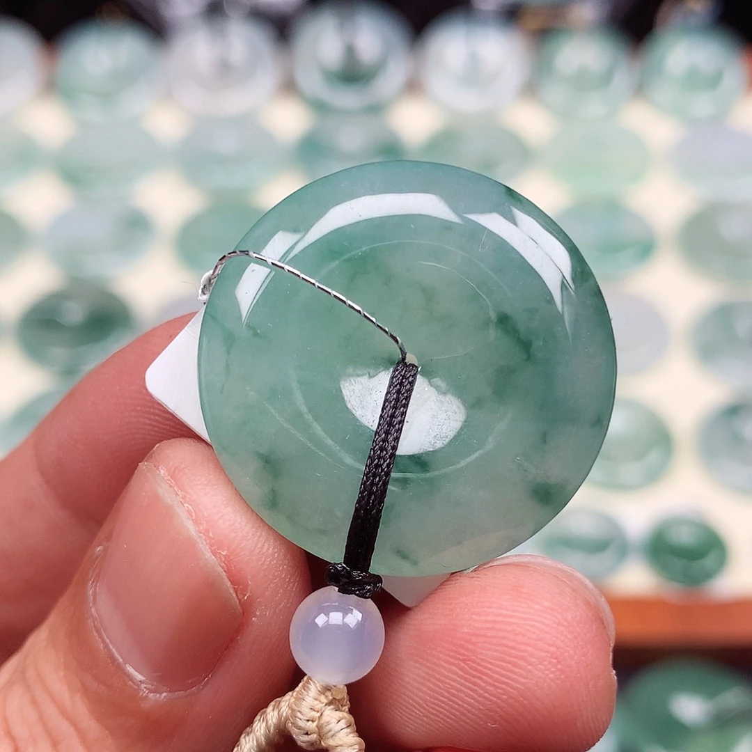 颈饰未镶嵌翡翠28.2-5.6mm