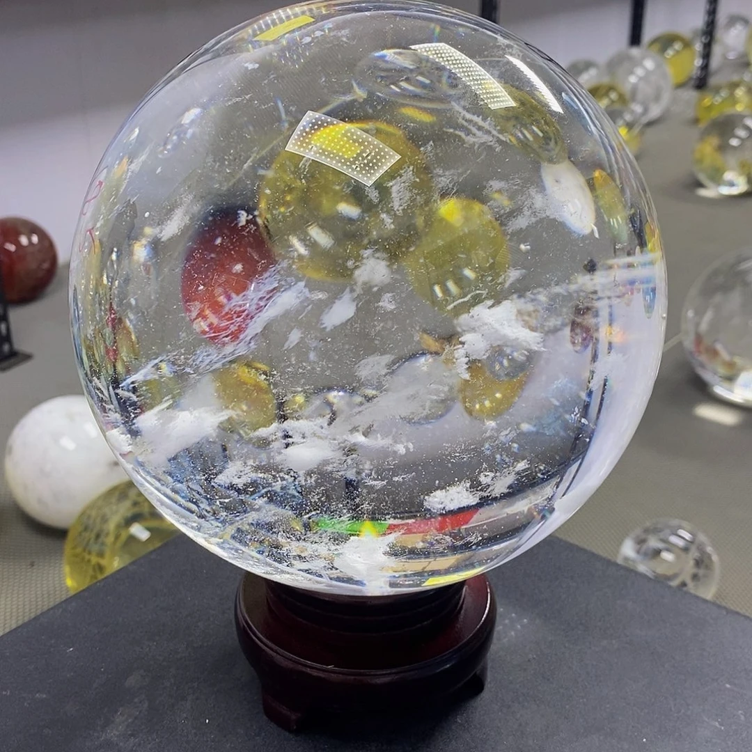 石材18.5厘米白水摆件