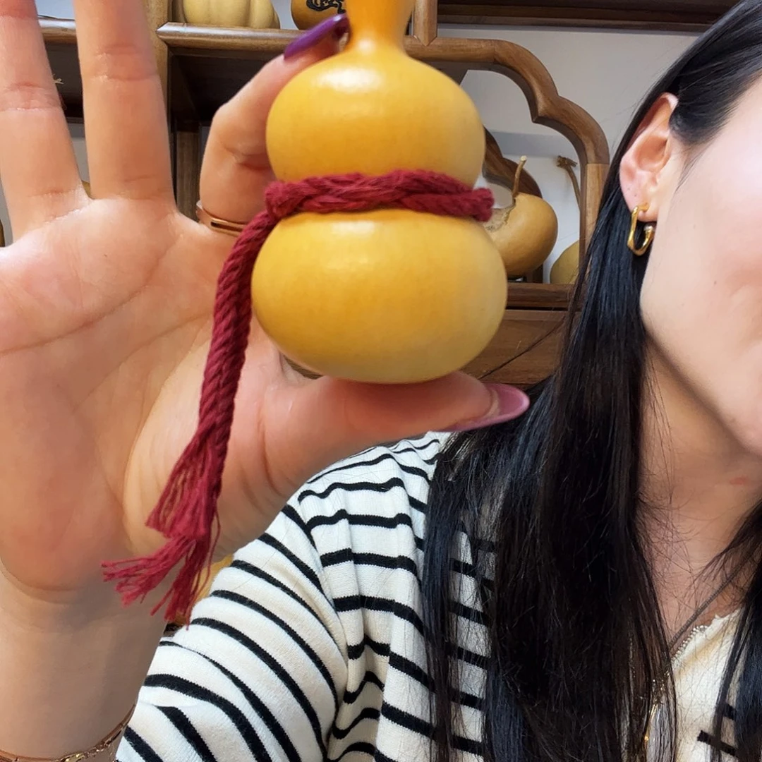 一****?微瑕胖墩葫芦把件