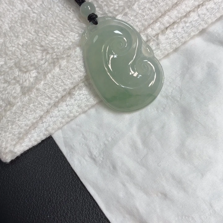 翡翠未镶嵌颈饰翡翠天然A货如意